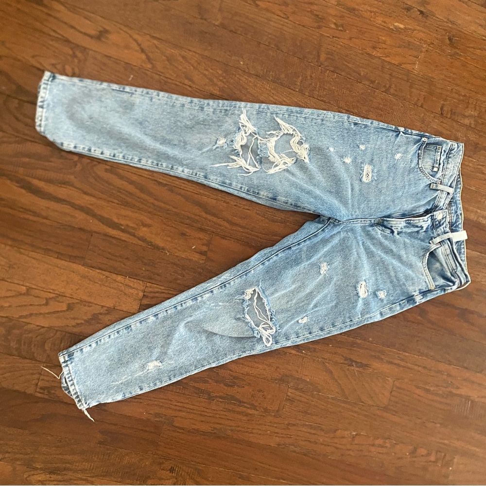 H&M ripped jeans